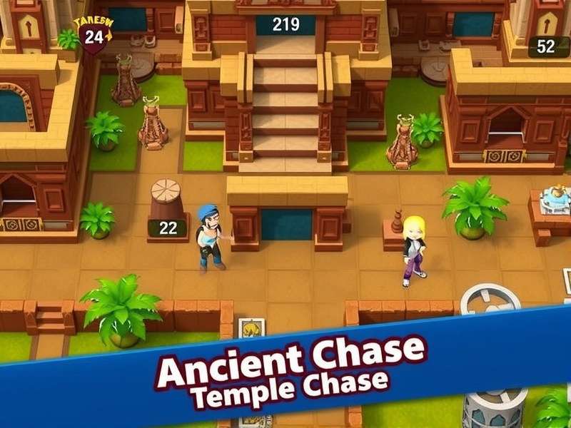 Ancient Temple Chase Gameplay Screenshot